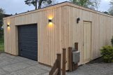 Holzgarage mit Flachdach SILVIA F (34 mm + Holzverschalung), 3,2x5,2 m, 16,6 m² customer 1