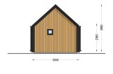 Kleines Holzhaus SALLY (34 mm + Holzverschalung), 20 m² specification 4