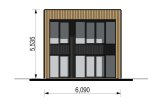 Holzhaus KAYA 4 (Isoliert, 44 mm + Holzverschalung), 64 m² specification 3