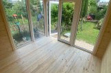 Gartenhaus aus Holz PREMIUM L (34 mm + Holzverschalung), 3x3 m, 9 m² customer 2