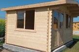 Gartenhaus aus Holz LILLE (44 mm), 5x5 m, 25 m² customer 3