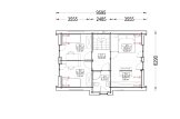 Holzhaus ASTRID PV S (44 mm + Holzverschalung), 99 m² specification 7