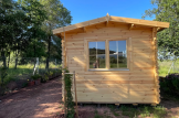 Gartenhaus aus Holz ELEONORA (44 mm), 6,6x3 m, 20 m² customer 2