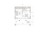 Holzhaus SARA S (44 mm + Holzverschalung), 27 m² specification 1