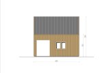 Holzhaus SARA S (44 mm + Holzverschalung), 27 m² specification 6
