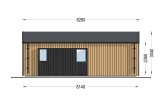 Holzhaus ANGELA (44 mm + Holzverschalung), 43 m² specification 4
