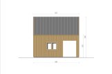 Holzhaus SARA S (44 mm + Holzverschalung), 27 m² specification 4