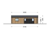 Holzhaus SELENE (44 mm + Holzverschalung), 54 m² specification 4