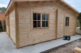 Doppelgarage aus Holz ALTERNATIVE DUO (44 mm), 6x6 m, 36 m² customer 1