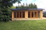 Kleines Holzhaus MARINA (44+44 mm), 8x6 m, 48 m² customer 1