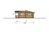 Holzhaus DONNA S (44+44 mm), 63 m² + 11.5 m² specification 4
