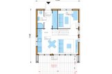 Holzhaus KAYA 4 (Extra Isoliert, 44 mm + Holzverschalung), 64 m² specification 1