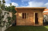 Gartenhaus aus Holz DREUX F (Isoliert, 34+34 mm), 4x3 m, 12 m² customer 1