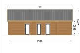 Holzhaus ADALINE S (44 mm), 45 m² specification 4
