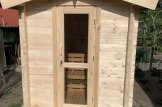 Gartensauna ELDA (44 mm), 2x2 m, 4 m² customer 1