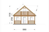 Blockbohlenhaus LIVINGTON S (Isoliert, 44+44 mm), 50 m² specification 3