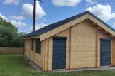 Holzhaus GRETA (44+44 mm), 54 m² customer 2