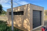 Holzgarage SILVIA F (34 mm + Holzverschalung), 3.4x5.4 m, 19.9 m² customer 2