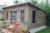 Gartenhaus aus Holz ESSEX (44 mm), 5x4 m, 20 m² customer 1