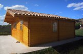 Gartenhaus aus Holz DREUX (44 mm), 6x6 m, 36 m² customer 2