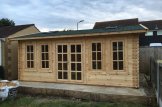 Gartenhaus aus Holz DEVON (34 mm), 6x4 m, 24 m² customer 2