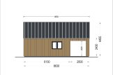 Kleines Holzhaus AGATA S (34 mm + Holzverschalung), 39 m² specification 6