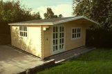 Gartenhaus aus Holz WISSOUS (34 mm), 5x5 m, 25 m² customer 2