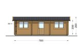 Holzgarage CLASSIC (44 mm), 4 x 7,5 m, 30 m² specification 3