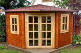 Gartenhaus aus Holz AIDA (28 mm), 3x3 m, 9 m² customer 1