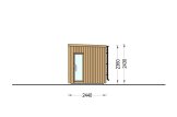Gartensauna OKO (34 mm + Holzverschalung), 2.3x2.3 m, 4.1 m² specification 5