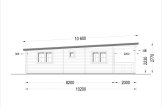 Holzhaus HYMER F (66 mm), 42 m² + 10 m² specification 5