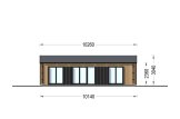 Holzhaus SELENE (44 mm + Holzverschalung), 54 m² specification 2