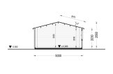 Gartenhaus aus Holz WISSOUS (34 mm), 5x4 m, 20 m² specification 6