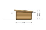 Gartenhaus aus Holz ESSEX S (44 mm), 5x4 m, 20 m² specification 5