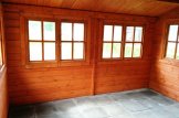 Gartenhaus aus Holz LILLE (44 mm), 4x3 m, 12 m² customer 3