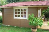 Gartenhaus aus Holz WISSOUS (44 mm), 5x4 m, 20 m² customer 3