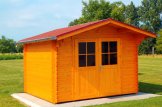 Gartenhaus aus Holz PETER (34 mm), 3x3 m, 9 m² customer 2