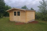 Gartenhaus aus Holz PALMA (34 mm), 4x4 m, 16 m² customer 3