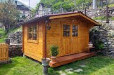 Gartenhaus aus Holz RENNES (34 mm), 4x3 m, 12 m² customer 2