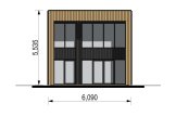 Holzhaus KAYA 4L (44 mm + Holzverschalung), 50 m² specification 3