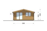 Gartenhaus aus Holz WISSOUS (34 mm), 5x4 m, 20 m² specification 2
