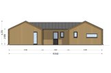 Holzhaus SCARLET S (44 mm + Holzverschalung), 139 m² specification 4