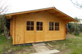 Gartenhaus aus Holz LILLE (34 mm), 5x5 m, 25 m² customer 2