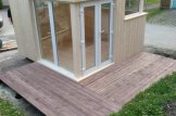 Gartenhaus aus Holz PREMIUM L (Isoliert, 34 mm + Holzverschalung), 3x3 m, 9 m² customer 3