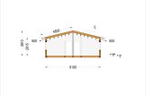 Holzhaus ALICE S (44 mm + Holzverschalung), 63 m² specification 6