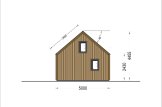 Kleines Holzhaus AGATA S (34 mm + Holzverschalung), 39 m² specification 5
