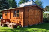 Holzgarage CLASSIC (34 mm), 4x6 m, 24 m² customer 1