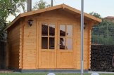 Gartenhaus aus Holz PETER (34 mm), 3x4 m, 12 m² customer 3