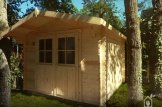 Gartenhaus aus Holz PETER (34 mm), 3x3 m, 9 m² customer 1