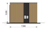 Holzhaus KAYA 4L (44 mm + Holzverschalung), 50 m² specification 4